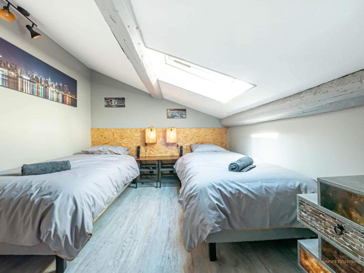 Centre Historique - Free Parking - Self Checkin - Wifi - Industriel - Sleepntripbeziers Apartamento Exterior foto