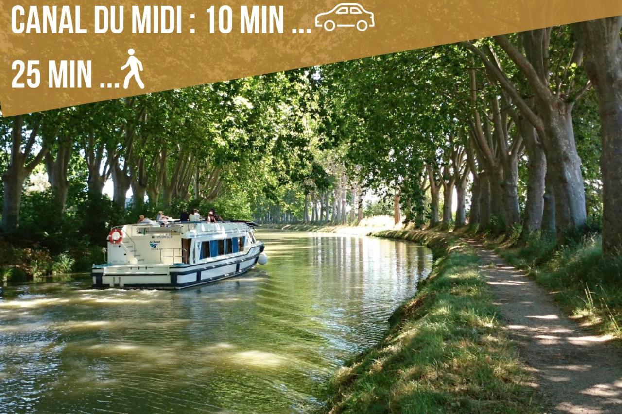 Centre Historique - Free Parking - Self Checkin - Wifi - Industriel - Sleepntripbeziers Apartamento Exterior foto